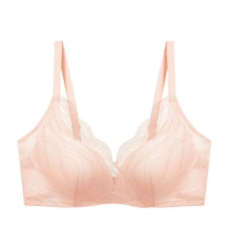 Style Airy Wired Push Up Deep V Bra