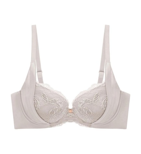 Florale Rose Lilies Wired Padded Push Up Bra